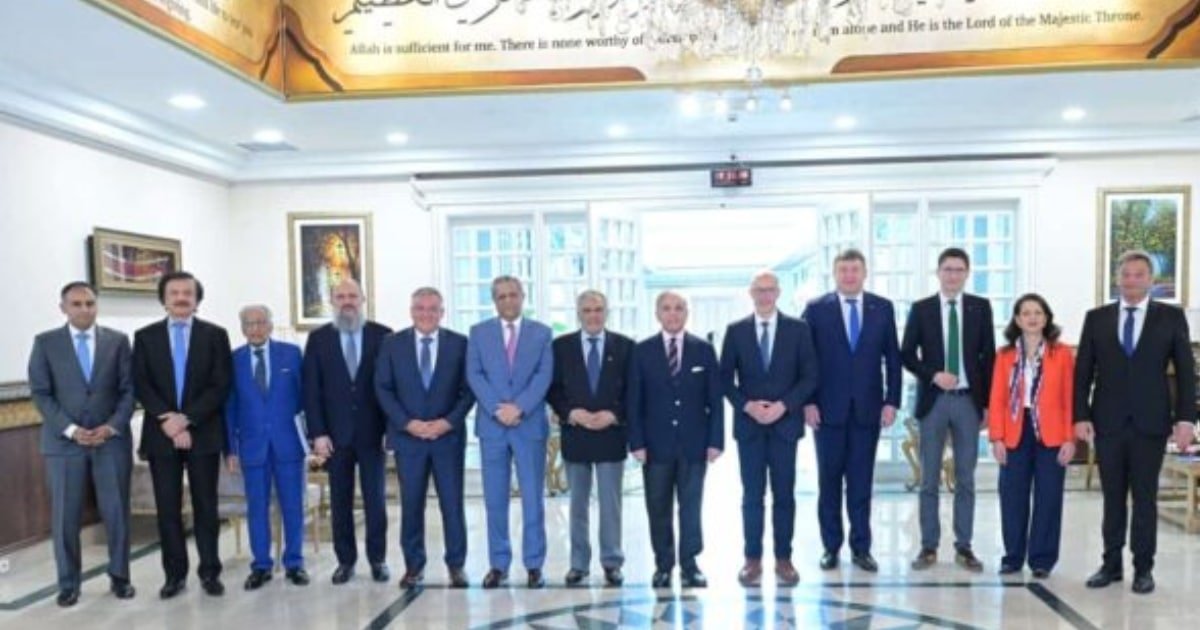 Prime Minister Hosts EU Delegation at PM’s House Prime Minister Hosts EU Delegation at PM's House