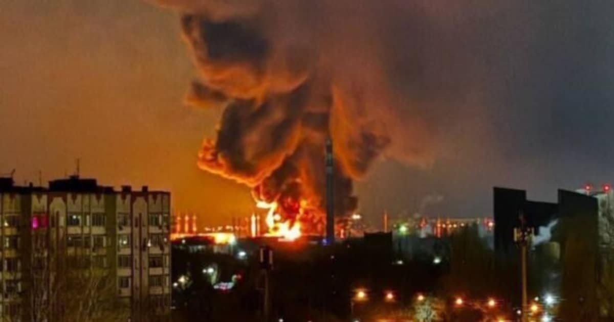 Ukrainian Drones Hit Key Russian Energy Targets Ukrainian Drones Hit Key Russian Energy Targets