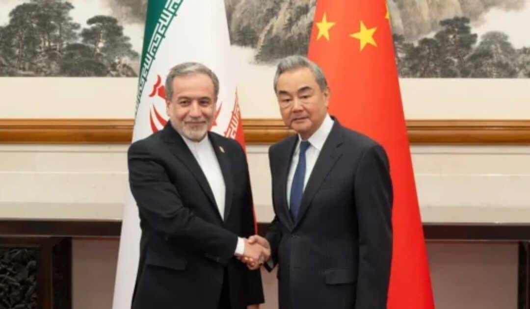 Iranian Foreign Minister Abbas Araghchi Meets Chinese Counterpart Wang Yi