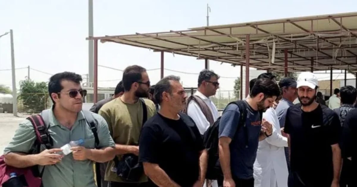 Iranian Sailors Return Home After U.S. Detention via Pakistan Iranian Sailors Return Home After U.S. Detention via Pakistan
