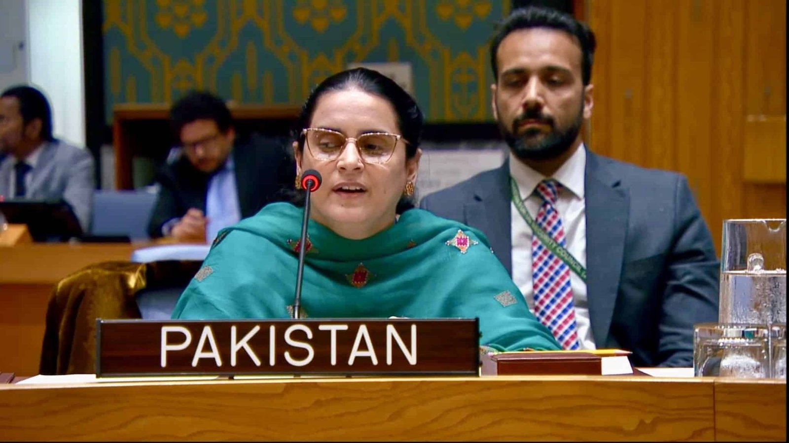 Pakistan Slams India at UNSC Debate on Civilian Protection Pakistan Slams India at UNSC Debate on Civilian Protection