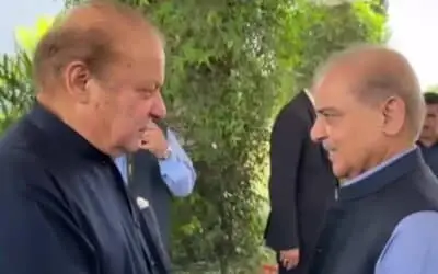 TODAYSTANCE Prime Minister Shehbaz Sharif Discusses Middle East Crisis with Nawaz Sharif
