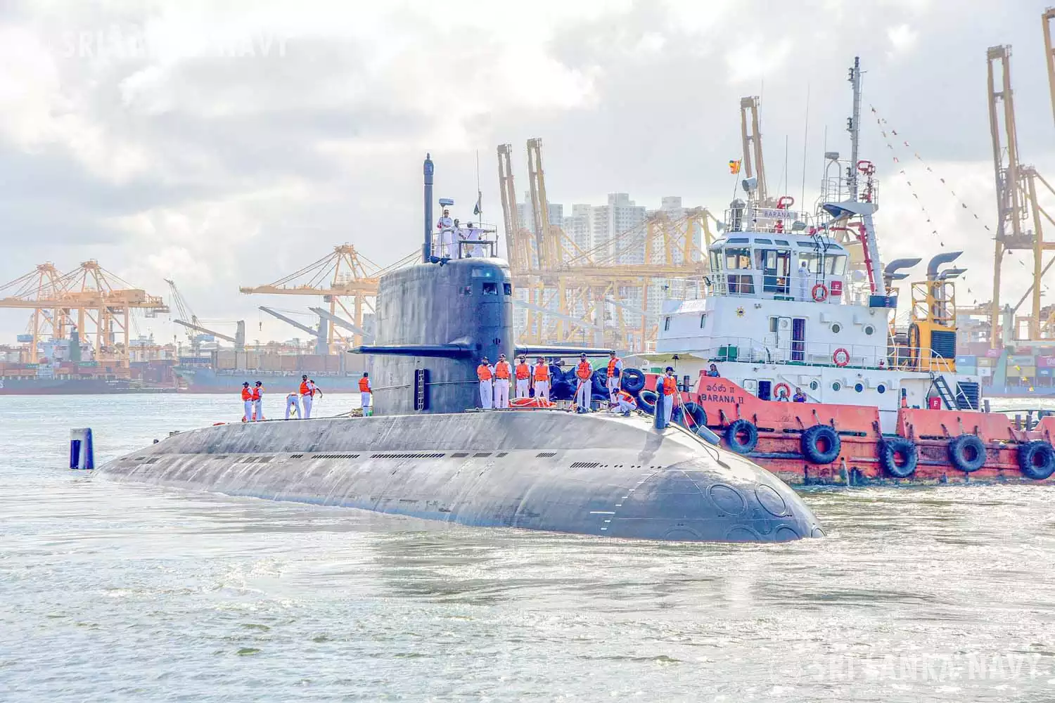 Pakistan Navy Fleet Arrive at Port of Colombo for Replenishment Mission