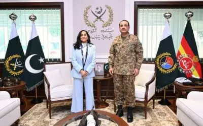 Minister of Foreign Affairs of Canada Met Field Marshal Asim Munir at GHQ