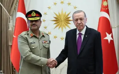 Military Diplomacy in Ankara: Field Marshal Asim Munir Arrives in Turkiye
