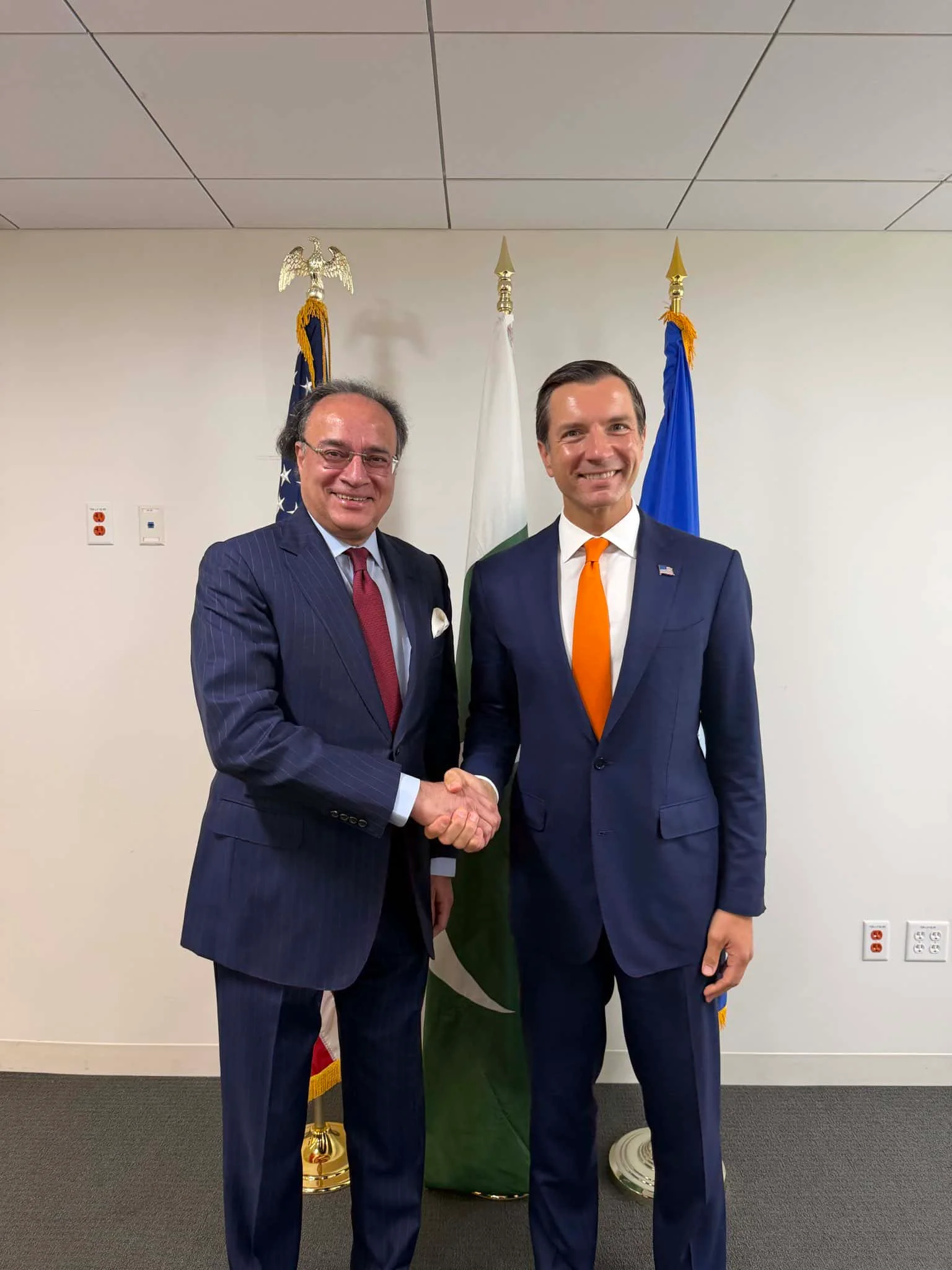 Finance Minister Aurangzeb Concludes US Visit Focused on Trade, Tech, and Investment