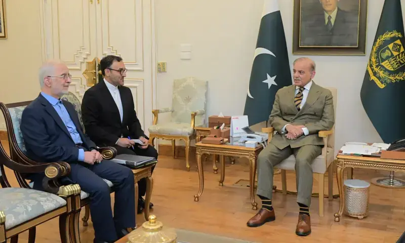 Iranian Interior Minister Eskandar Momeni Meets PM Shehbaz Sharif in Islamabad Iranian Interior Minister Eskandar Momeni Meets PM Shehbaz Sharif in Islamabad