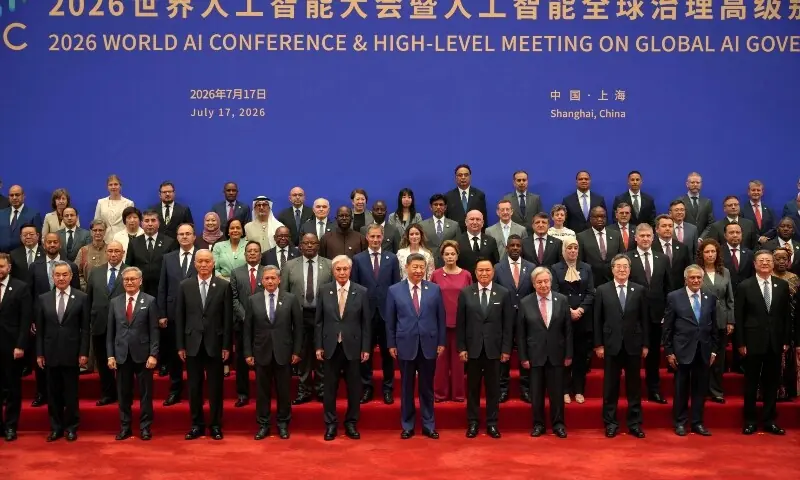 Xi Pitches China as Leader of New AI Order Xi Pitches China as Leader of New AI Order