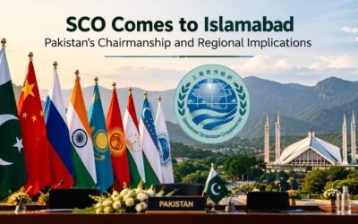 SCO Comes to Islamabad: Pakistan’s Chairmanship and Regional Implications