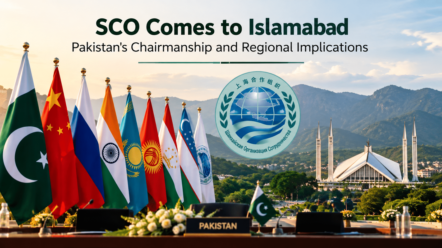 SCO Comes to Islamabad: Pakistan's Chairmanship and Regional Implications