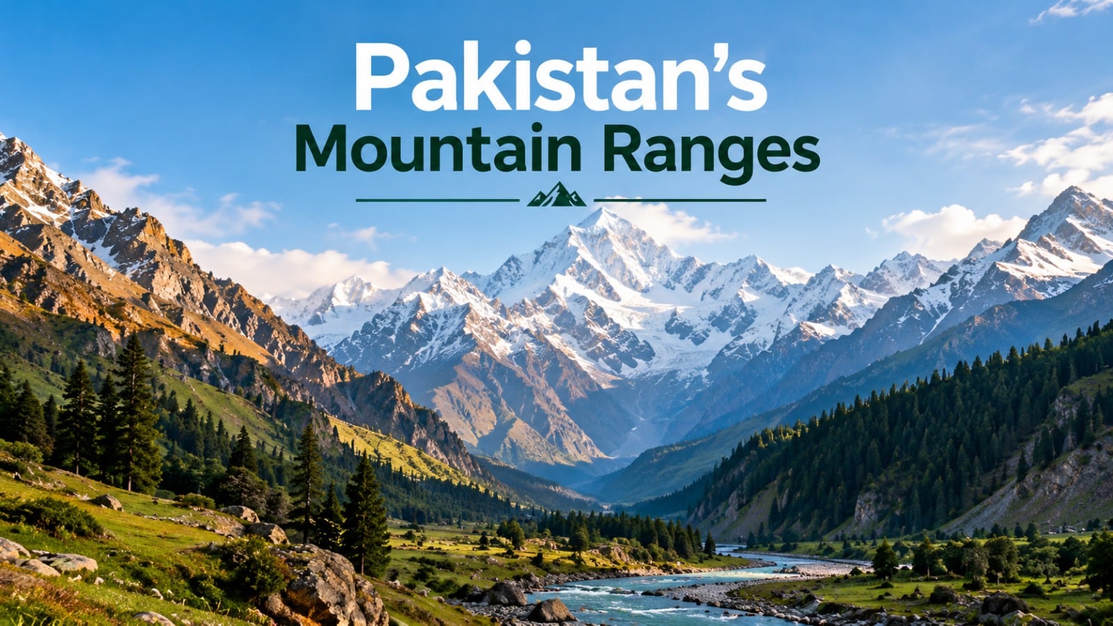 Pakistan’s Mountain Ranges Pakistan's Mountain Ranges